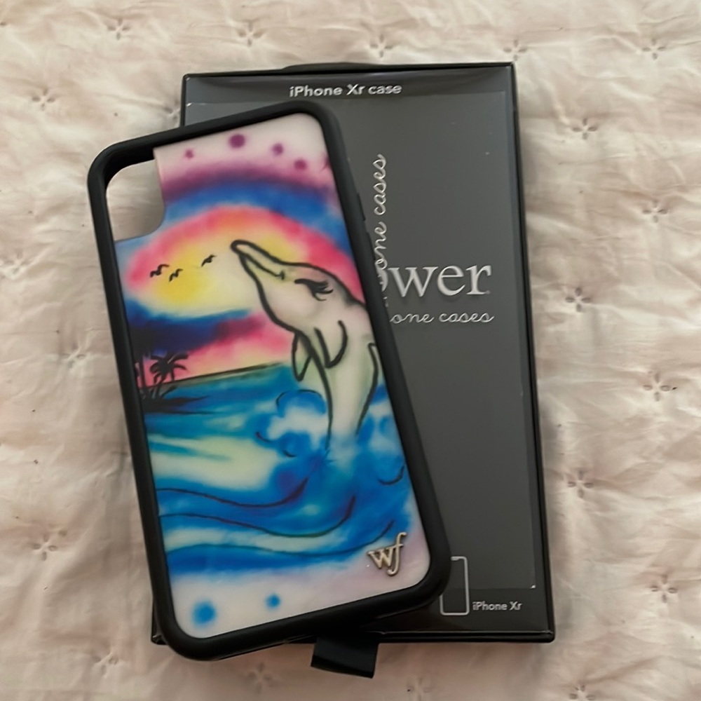 Maui Airbrush Wildflower iPhone XR Case